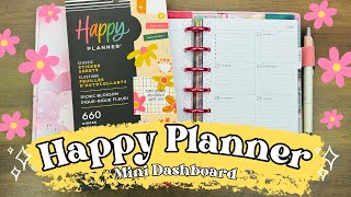 Mini Happy Planner  Fitness Tracker Planner Setup  Health amp Wellness Planner  Habit Trackers [upl. by Evol]