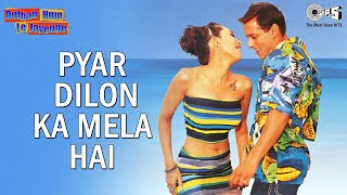 Pyar Dilon Ka Mela Hai  Salman Khan  Karisma Kapoor  Alka Yagnik  Sonu Nigam [upl. by Enomys477]