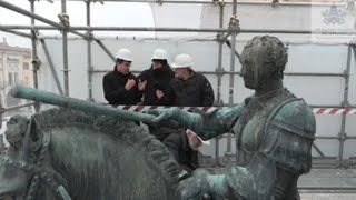 La estatua del condotiero Gattamelata de Donatello a revisión quotmédicaquot [upl. by Kcir288]