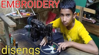 hand embroidery tutorial neckline design  हाथ कढ़ाई ट्यूटोरियल नेकलाइन डिजाइन  Design Baba [upl. by Stine]