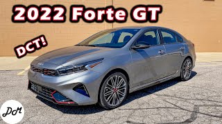 2022 Kia Forte GT – DM Test Drive  Review [upl. by Dan]