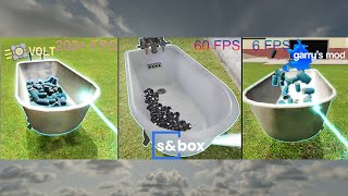 Garrys Mod vs VPhysics Volt vs Sampbox Full Comparison [upl. by Turtle]