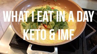 What I eat in a day Keto and Intermittent Fasting [upl. by Amiarom]