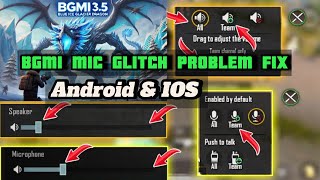 BGMI MIC GLITCH WITH WIFI ISSUE SOLVED 😱 How to fix mic glitch in bgmi [upl. by Adiuqram]