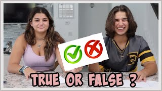 Answering Questions weve Avoided True or False ChallengeKEILLY AND KENDRY [upl. by Vitoria]