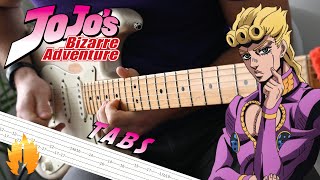 【TABS】Giornos Theme Guitar Lesson w TABS  JoJos Bizarre Adventure【ギター】ジョジョの奇妙な冒険 黄金の風 ジョルノのテーマ [upl. by Glenna]