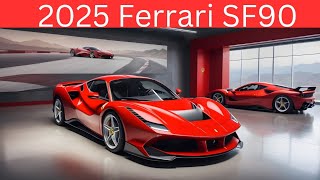 2025 Ferrari SF90 Aerodynamic Revolution Hits American Roads [upl. by Aohk]