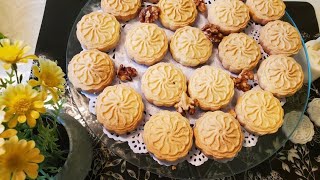 cuisine marocaine traditionnelle petit gâteau aux noix [upl. by Anayhd]