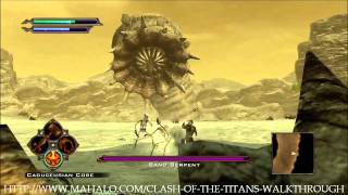 Clash of the Titans Walkthrough  Quest 29 Into the Fire  Part 3  Boss Battle Sand Serpent [upl. by Suiratnauq983]