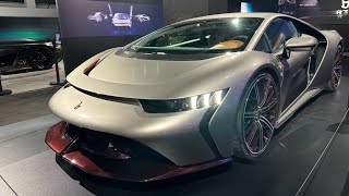 New Bertone GB110 1124 HP amp Sustainable Hypercar Innovation Short Exterior Walkaround [upl. by Eirb]