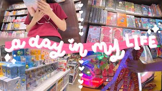 • A Day In My Life edisi Jalanjalan Beli blindbox main di timezone ke Periplus etc • [upl. by Lynd]