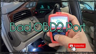 OBD2 Port Doesnt Communicate But Has Power [upl. by Emera]