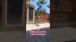 Tes spregun aurita k350 setandar [upl. by Carole165]