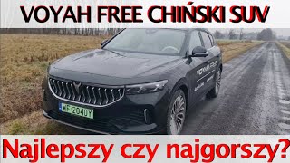 Motodziennik  pierwszy test VOYAH FREE  Chiński elektryczny SUV premium Z żalem i przykrością [upl. by Nairrod]