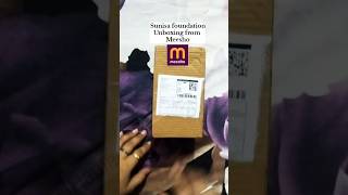 Unboxing Sunisa foundation from meesho under rs160😍 unboxing affordable foundation meeshofinds [upl. by Asia]