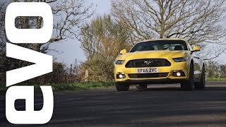 Ford Mustang 50 GT review  finally a decent Mustang  evo REVIEWS [upl. by Eserehs]