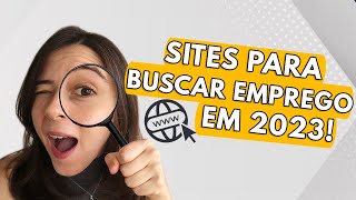 MAIS DE 10 SITES DE VAGAS PARA VOCÊ BUSCAR EMPREGO EM 2024  onde procurar vagas online [upl. by Auqeenahs]