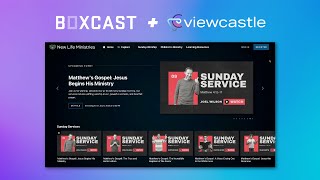 Netflix Style Viewing for your Church  BoxCast  Viewcastle [upl. by Nnaik577]