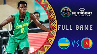 QuarterFinals  Rwanda v Cameroon  Full Basketball Game  FIBA U18 AfroBasket 2024 [upl. by Deborah]