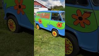 Dimock Speed Center’s Mini Mystery Machine scoobydoo cartoon truck car retro [upl. by Yauqram]