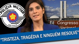 ANDRÉIA SADI PERDE A LINHA E CRITICA O GOVERNO E O CONGRESSO  POLÍCIA MILITAR [upl. by Jazmin]