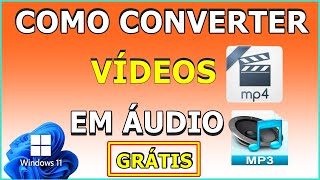 COMO Converter VÍDEOS Mp4 em ÁUDIO [upl. by Scurlock995]