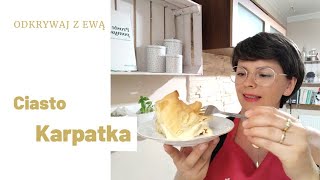 78 Thermomix  Karpatka tradycyjne Polskie ciasto Przepis na ciasto parzone [upl. by Yvor]