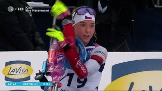 BMW IBU World Cup 125km Women Mass OSLO 2024 [upl. by Bili]