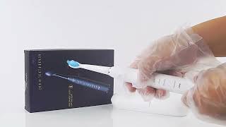 300 Days Battery Life Ipx7 Rechargeable Electric Sonic Toothbrush [upl. by Einneg]