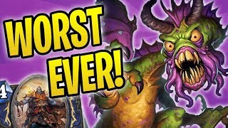 WORST SHUDDERWOCK Deck EVER  Shudderwock Windspeaker Shaman  The Witchwood  Hearthstone [upl. by Airamanna795]