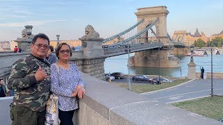 Széchenyi Chain Bridge Budapest chainbridge budapest funicular mrpinoyaussie2 [upl. by Eseilana636]