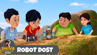 Robot Dost  शिवा  Full Episode 86  रोबोट दोस्त  Funny Action Cartoon  Shiva Show Hindi [upl. by Walston]