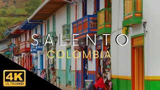 Salento Colombia  Quindio 4k [upl. by Nonnair784]