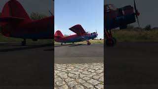 AN2 Antonov aircraft and Parachute jumpers ready to takeoff quotAdventure Timequot [upl. by Elazaro]