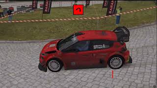 rbr Rosciszow  Walim RSF rally sim fans [upl. by Hrutkay]