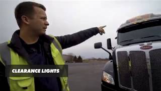 Class A CDL PreTrip Light Check Inspection  TRAINING with Wilson Logistics [upl. by Gagliano]