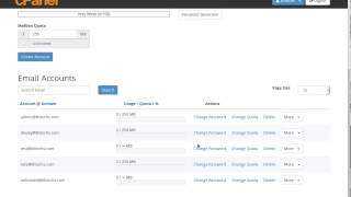 cPanel Reset Email Account Passwords [upl. by Zakarias]