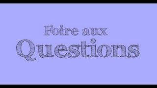 ✿⊱╮FAQ  foire aux questions quotParlons cheveux sous toutes les formesquot [upl. by Dumanian265]