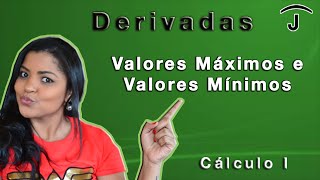 Derivadas Valores Máximos e Mínimos [upl. by Lletram]