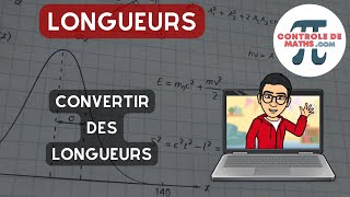 Longueurs  savoir convertir des longueurs  Mathématiques contrôle de mathscom [upl. by Silvers255]