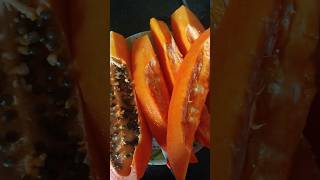 Papaya benefits🤗👏 food health shorts ytshorts trending viralvideo reels tiktok music craft [upl. by Nnalyrehs775]