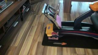 Playseat Red Bull F1 RBR1 soon with Fanatec Club Sport Wheel and Club Sport Pedal V2 [upl. by Lithea]