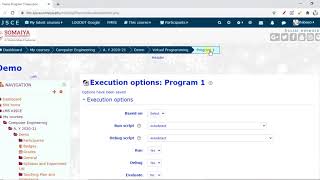 1 Virtual Programming Lab in KJSCE LMS  KJSCE  Moodle [upl. by Hafeetal]