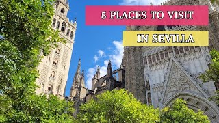 🌍 5 Places to visit in Seville [upl. by Okimat309]