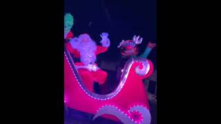 SANTA CLAUS EN SU TRINEO ILUMINADO CON SONIDO IDEAL PARA DESFILES SONRISAS EVENTOS [upl. by Fionna]