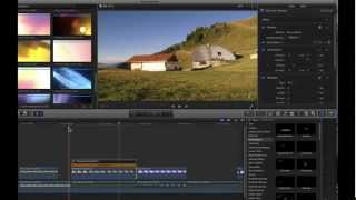 FCPX effets optiques Dacar [upl. by Enytsirk]