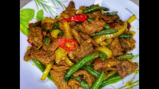 Dapur Abah  Daging Goreng Kunyit [upl. by Neeluj]