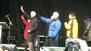 Stephane Dion amp Jack Layton Arrive [upl. by Niltyak]