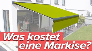 Was kostet eine Markise [upl. by Annam]