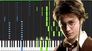 Harry Potter Medley for Solo Piano Tutorial [upl. by Bloomer]